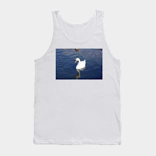 Swans in Winter 3 Tank Top